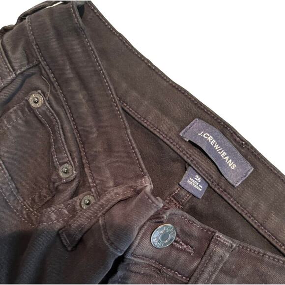 Women's J. Crew Black Straight Skinny Jeans, Size 26, EUC - Picture 3 of 3